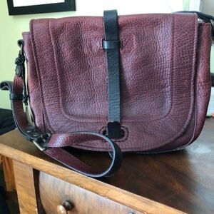 Seneca leather crossbody bag by Will Leather Goods